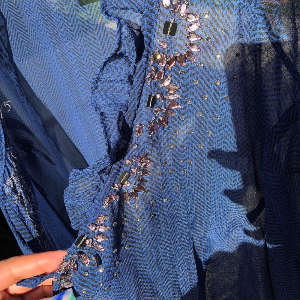Flowy Rhinestone shirt